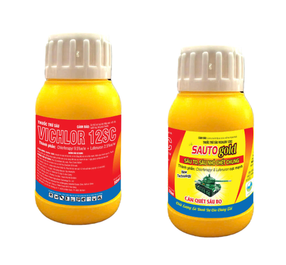 Thuốc trừ sâu Vichlor 12SC - Dạng chai