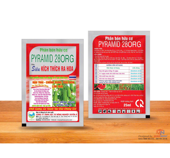Phân bón hữu cơ PYRAMID 280RG