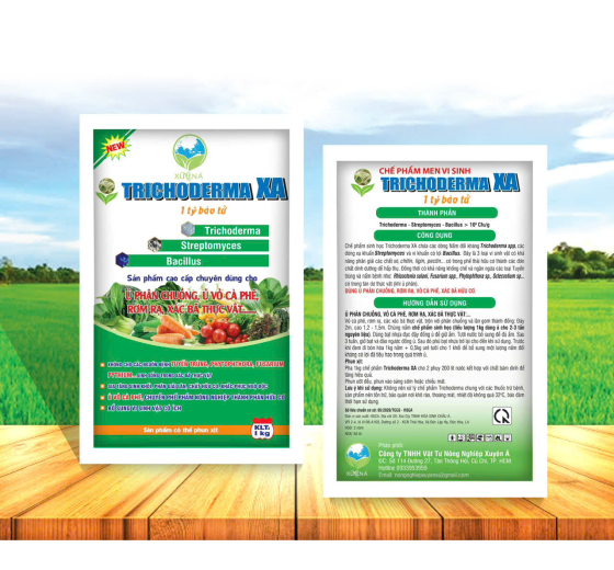 Chế phẩm men vi sinh Trichoderma XA – 1 tỷ bào tử