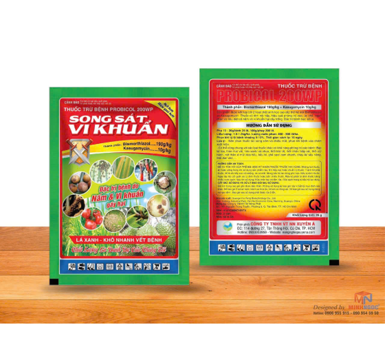 Thuốc trừ bệnh PROBICOL 200WP – Song Sát Vi Khuẩn