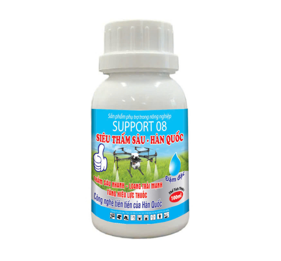 Chất phụ trợ nông nghiệp SUPPORT 08 – Siêu Thấm Sâu Hàn Quốc