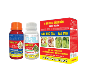 COMBO 2 SẢN PHẨM TRỪ SÂU ĐỤC QUẢ - SÂU XANH