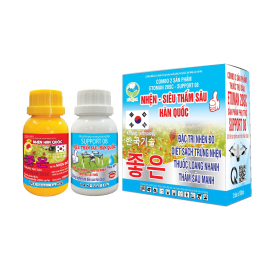 COMBO 2 Sản phẩm thuốc trừ sâu ETOMAN 20 SC + SUPPORT 08 HÀN QUỐC